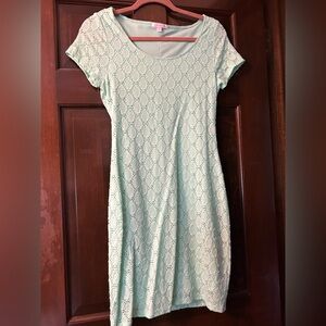 Green women’s dress